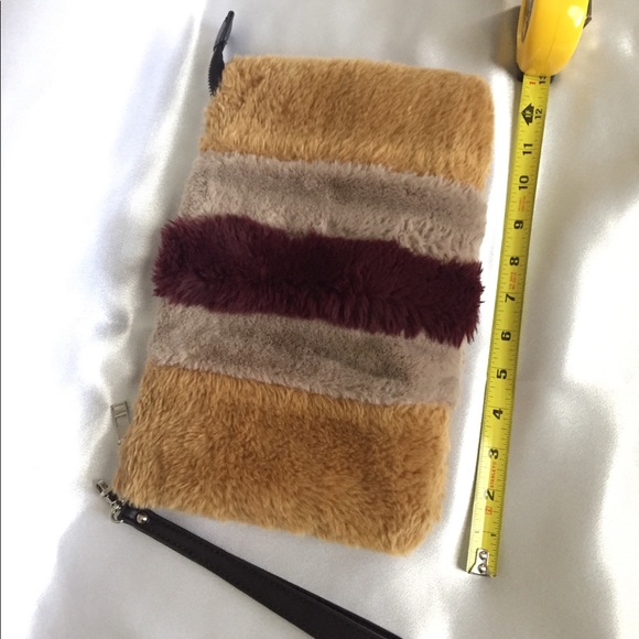 Parfois Faux Fur Clutch/Shoulder Bag - Picture 8 of 14